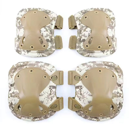 Unisex Camo Tactical Kneepad Elbow Pads Knee Protector for Men Women Outdoor Sport Working Hunting Skating Safety Gear Kneecap