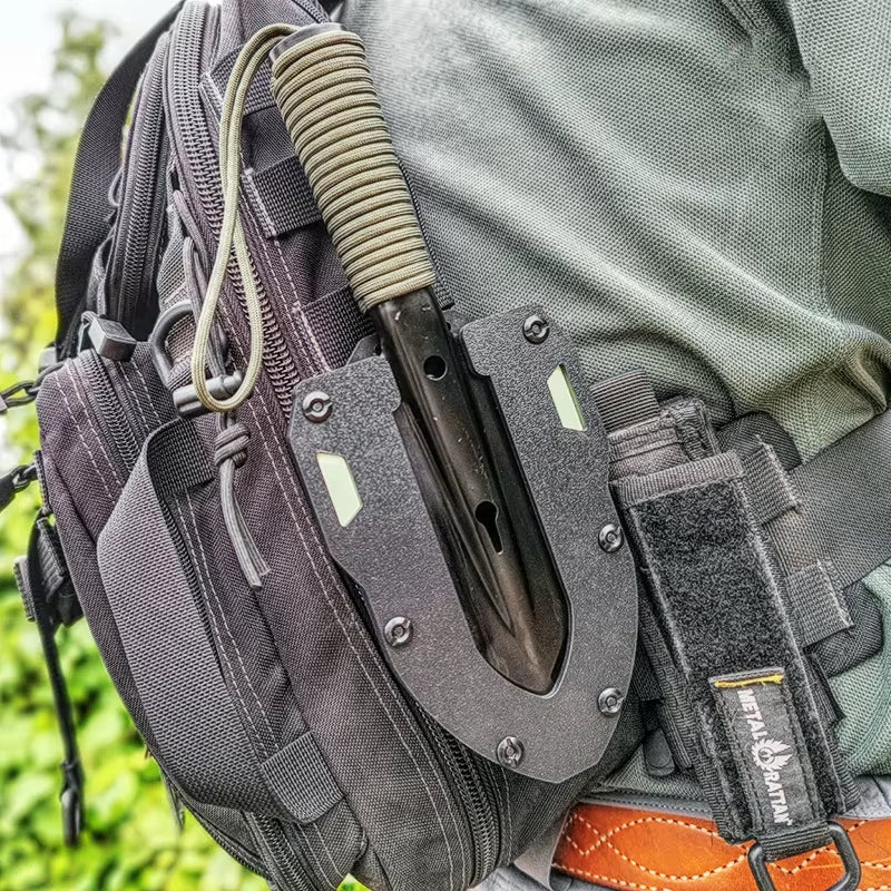 Tactical Hand Shovel Multi-Function Camping Hiking Survival Tools Outdoor Small Shovel Garden Digging