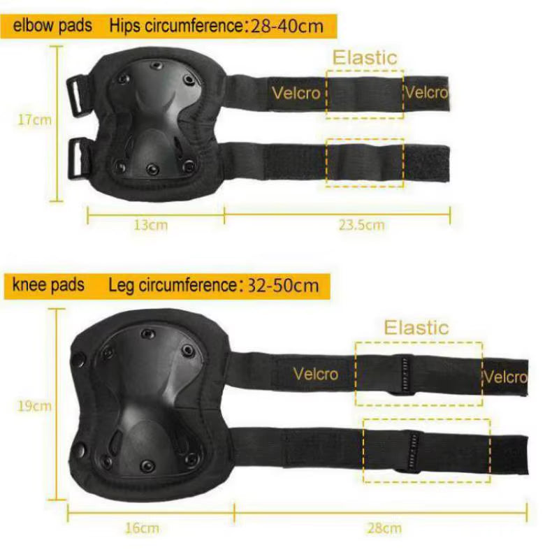 Unisex Camo Tactical Kneepad Elbow Pads Knee Protector for Men Women Outdoor Sport Working Hunting Skating Safety Gear Kneecap