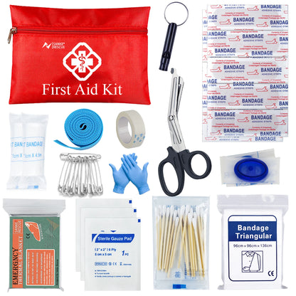 Survival First Aid Kit Survival Full Set Molle Outdoor Gear Emergency Kits Trauma Bag Camping Hiking IFAK Adventures Bag