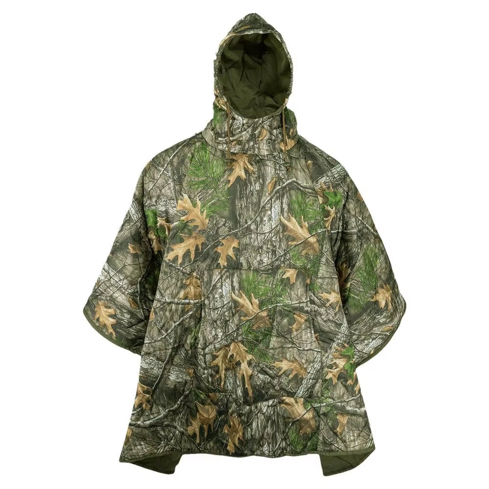 Outdoor Camping Cape Sleeping Bag Winter Wearable Cloak Blanket Soft Sleeping Bag Cloak Outdoor Sports Sleeping Bag Poncho