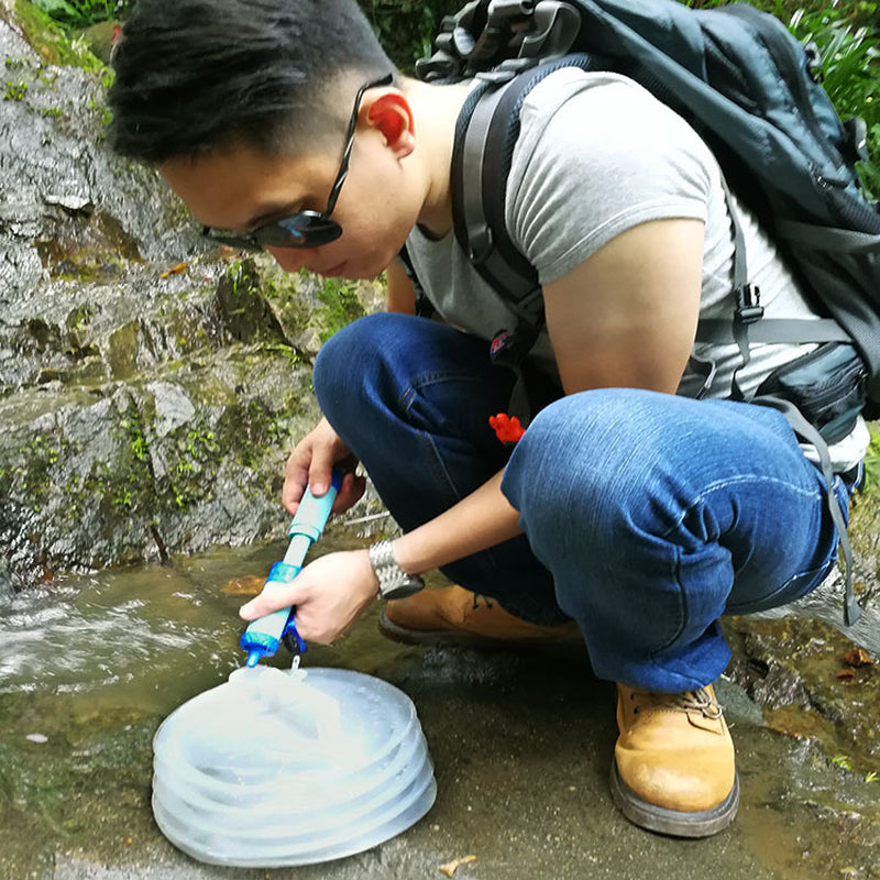 Outdoor Water Filter Equipment Camping Survival Tools
