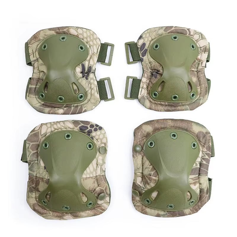 Unisex Camo Tactical Kneepad Elbow Pads Knee Protector for Men Women Outdoor Sport Working Hunting Skating Safety Gear Kneecap
