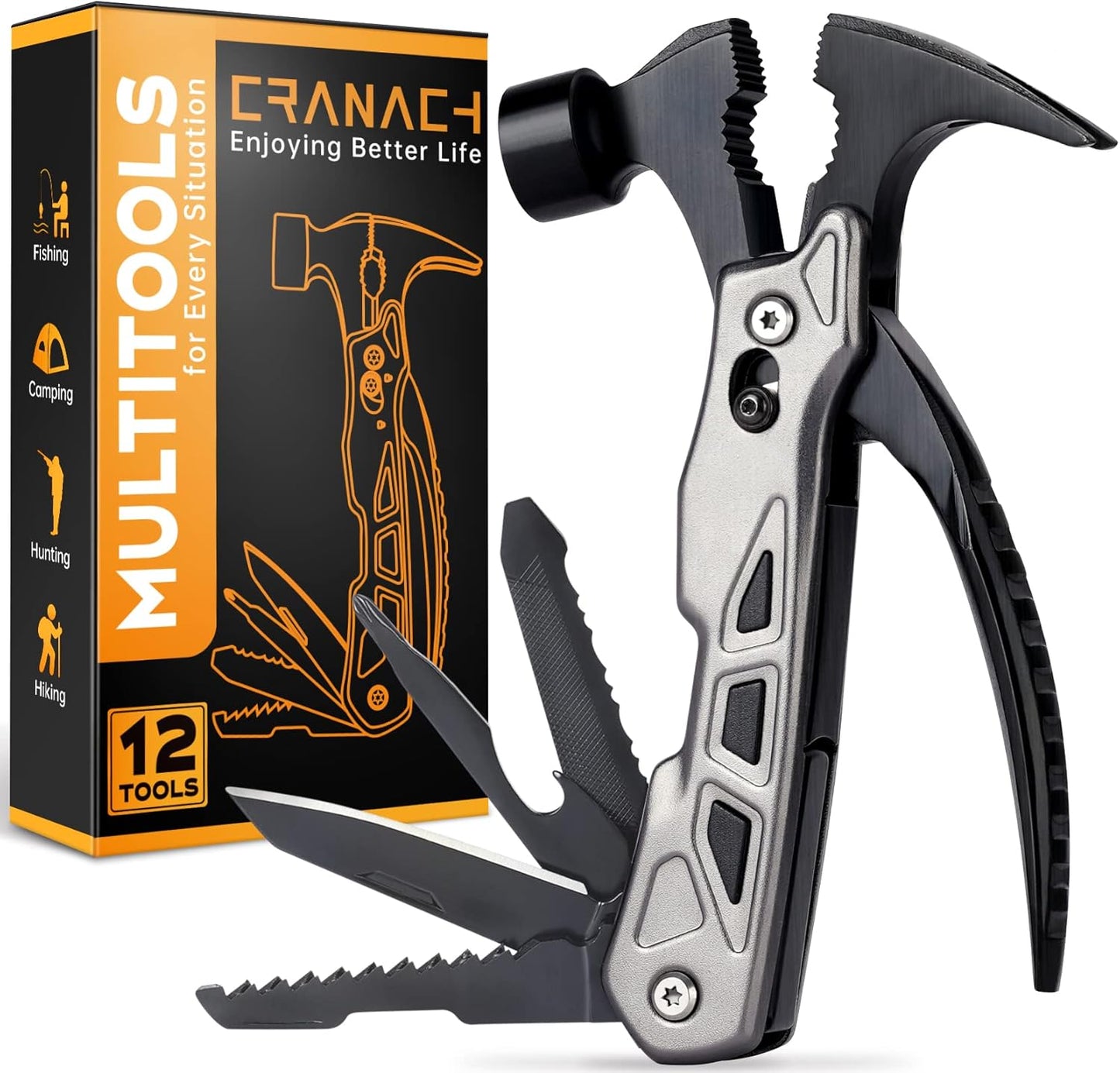 Multitool Camping Tool Gifts Ideas Stocking Stuffers for Men Women Dad