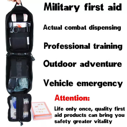 Small Portable Emergency Kit Hand Emergency Kit Medical Rescue Kit Car Emergency outside Travel First Aid