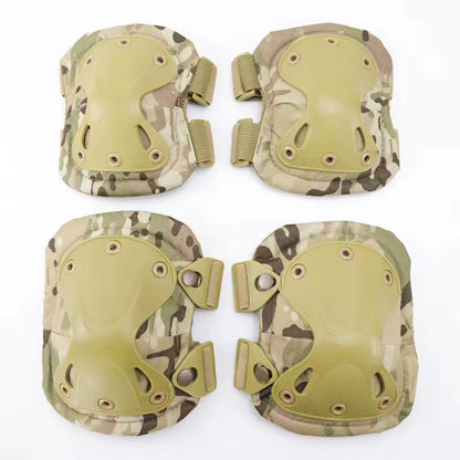 Unisex Camo Tactical Kneepad Elbow Pads Knee Protector for Men Women Outdoor Sport Working Hunting Skating Safety Gear Kneecap