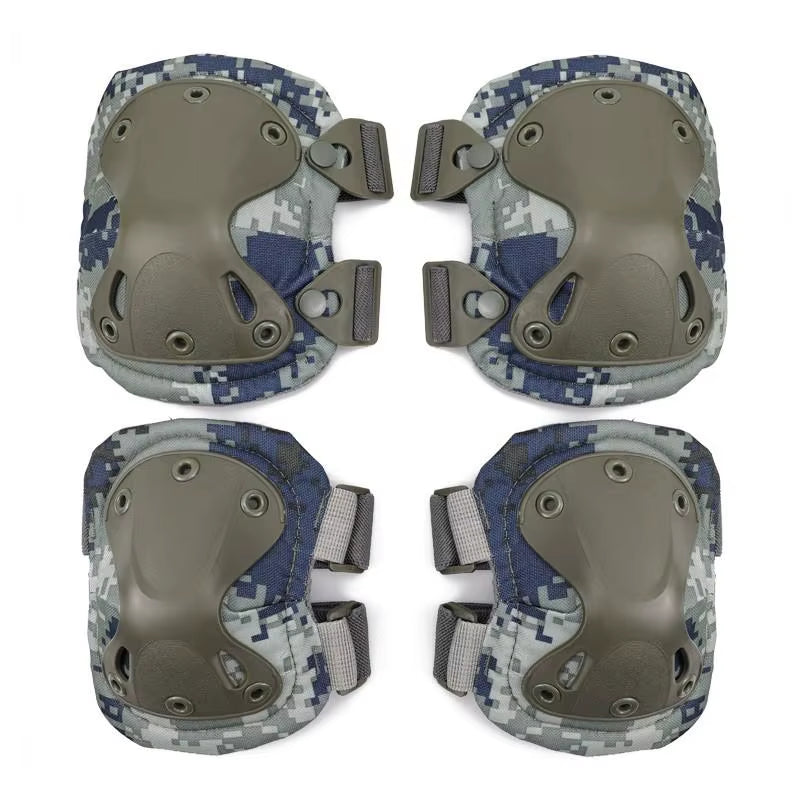 Unisex Camo Tactical Kneepad Elbow Pads Knee Protector for Men Women Outdoor Sport Working Hunting Skating Safety Gear Kneecap