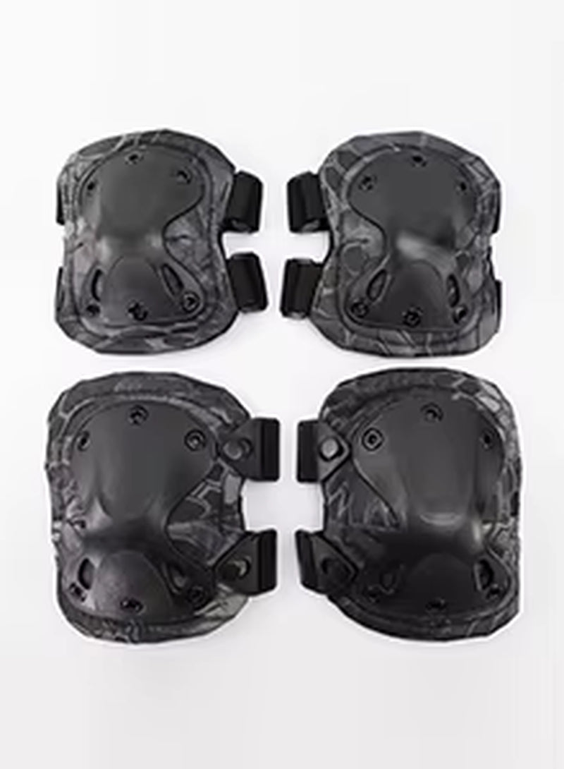 Unisex Camo Tactical Kneepad Elbow Pads Knee Protector for Men Women Outdoor Sport Working Hunting Skating Safety Gear Kneecap